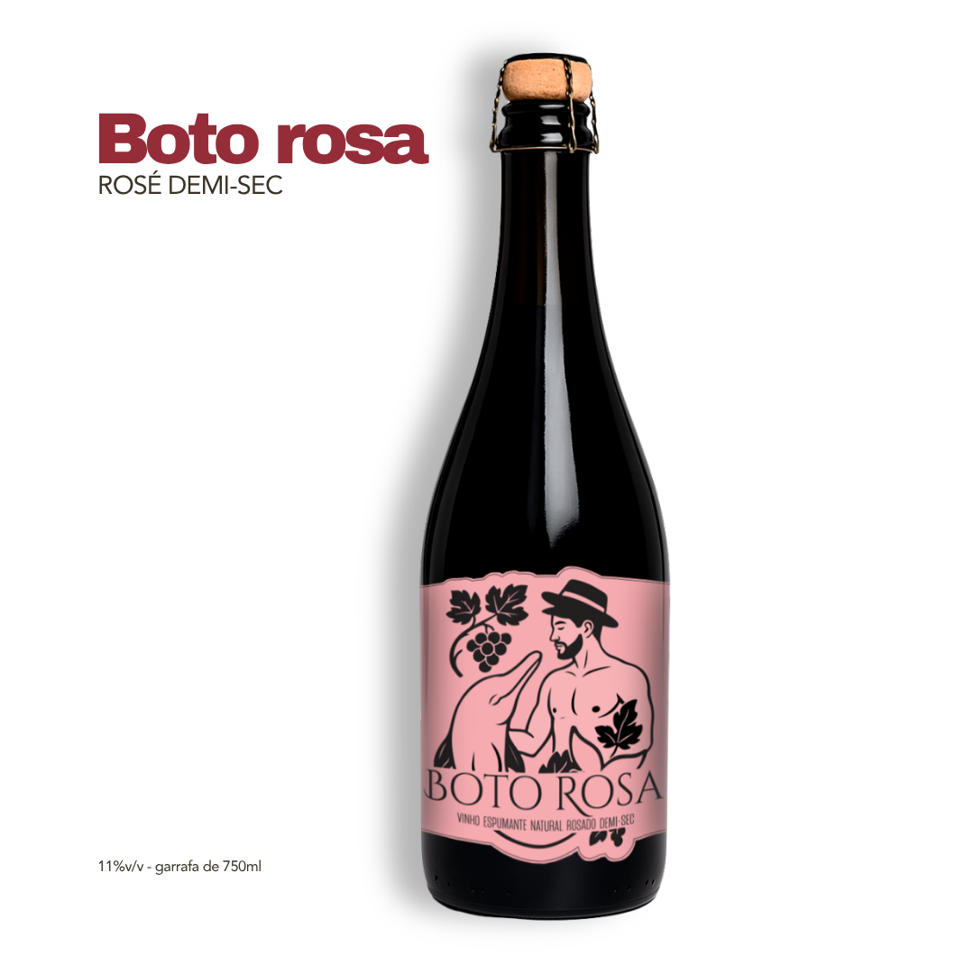 BOTO ROSA Espumante Rosé Demi-sec